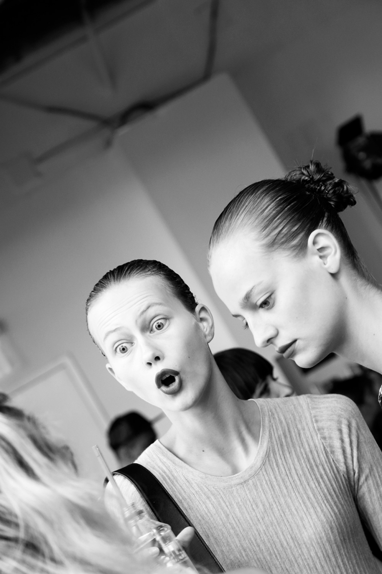 Helga Traxler NYFW Behind The Scenes T-MAGAZINE